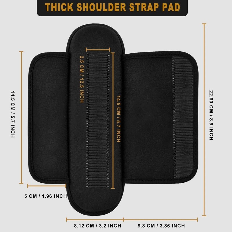 ZINMARK Tactical Shoulder Pad with Ultra-Thick Cushion for Vest Shoulder