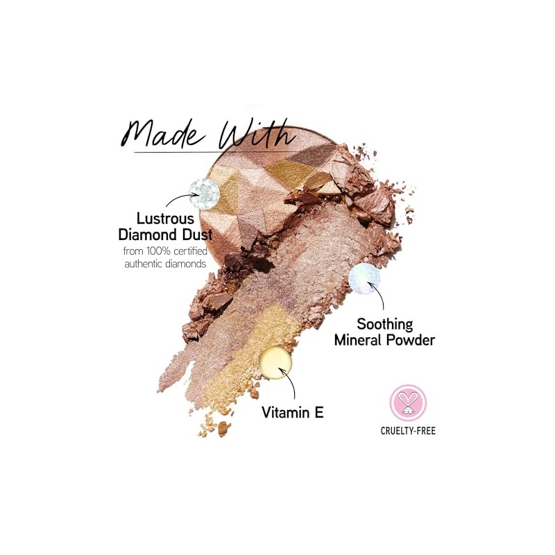 Physicians Formula Luminous Bronzer Mineral Wear Diamond Dust, Acabado Luminoso