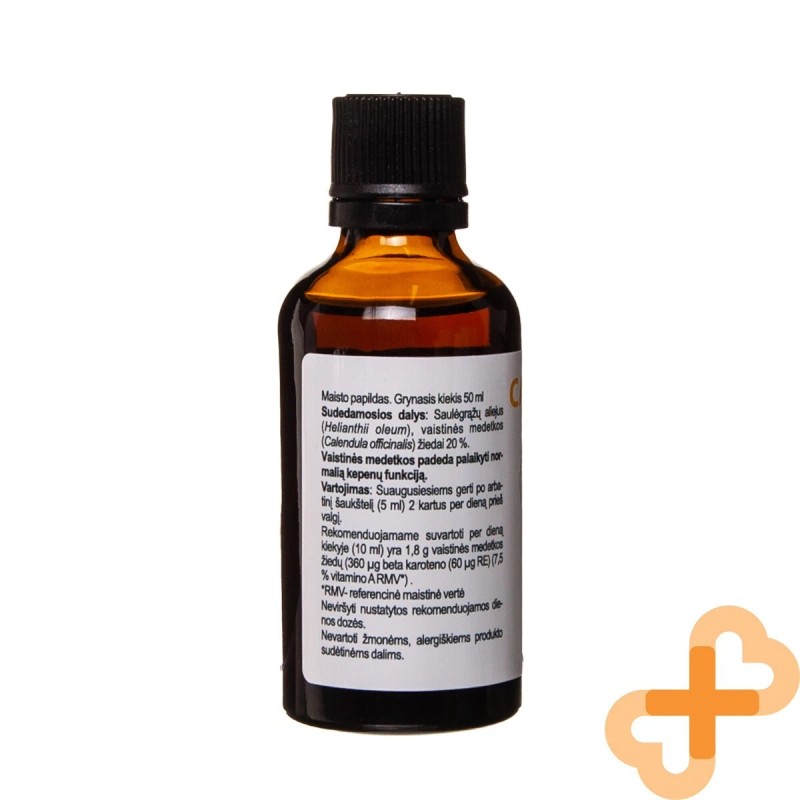 MEDICATA Caléndula Aceite MDF 50 ml Complemento alimenticio para la