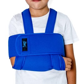 DEOTECH | Inmovilizador de Hombro Infantil (Mediano, Azul)