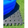 Grendle 30.5 x 30.5 x 1cm 8 pc Black Interlocking