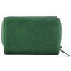 Chunkyrayan P GB-6 Green Madrid Women's Wallet High-Quality Vintage RFID