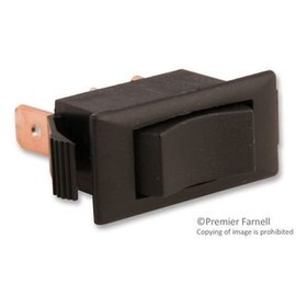 EATON 1504-11E SWITCH, ROCKER, SPDT, 15A, 250V, BLACK (1 piece)