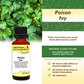 Newton Homeopathics, Poison Ivy  Pellets, 1 Ounce