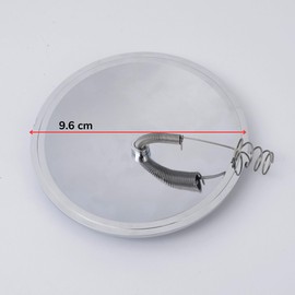 2PCS Windproof Solar Fire Starters, Sun-Powered Lighter Kit Tool Harness Parabolic Mirror Case, Magnifying Glass for Starting Fire Spark | Survival Gear Equipment for Outdoor Camping/Travel/Emergency