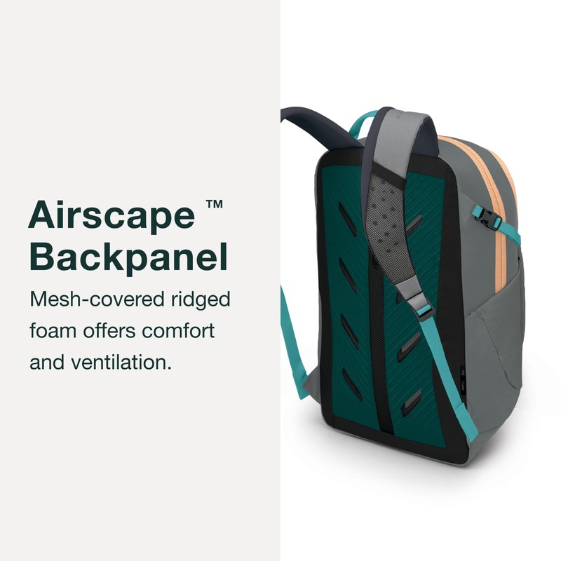 Osprey Flare Commuter Laptop Backpack, Pine Leaf Green