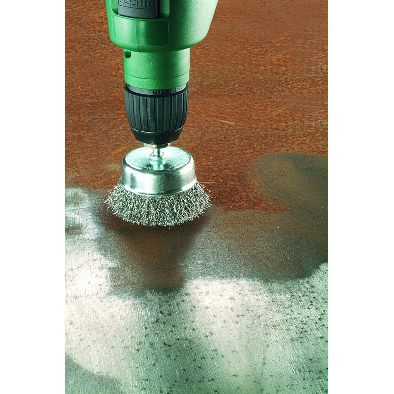 Bosch 2609256520 6 x 80 mm Wire Cup Brush Crimped
