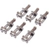RuiJOTWAT 6 Pack Roller Tremolo Bridge Saddles for Electric Guitars,