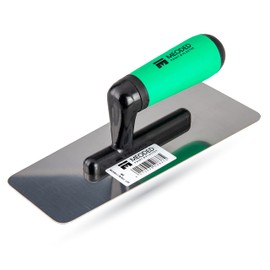 Stainless Steel Plaster Trowel, (9.4x4inch) Venetian Plaster Trowel, Plaster Tool, Medium 240x100mm, Meoded Paint & Plaster