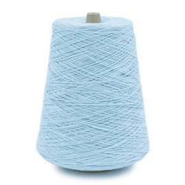5/2 Perle Mercerized Cotton Weaving Yarn by Silk City Fibers, Baby Blue