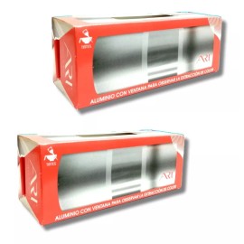 Ari 2 Papel Aluminio Con Ventana  120gr Para Estetica/barberia