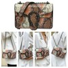 Creative Storm Women Leather Crossbody Purse Bags,Fashion Snake Printed Leather