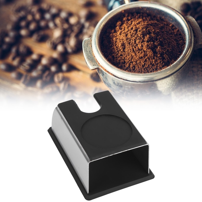 Non Slip Coffee Tamper Holder Stand Rack Tamping Station Mat