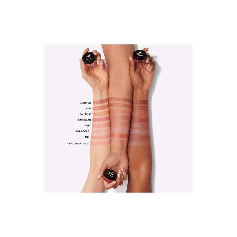 Rubor en crema e.l.f. Putty Blush Bora Bora