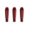 Mission Titan Fox Darts Stems Shafts Titanium Aluminium Tops (Red,