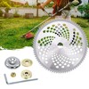 10" x 80T Carbide Tip Brush Cutter Blade&9" x 20T