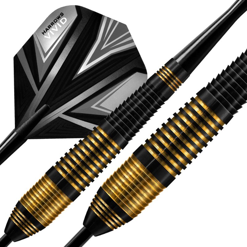 Harrows Darts Vivid Brass Black 21 g
