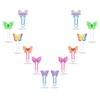 SNCCJ Cute Bookmark, 12 Pcs Unique Lovely Animal Paper Clips