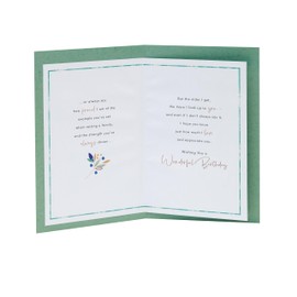 UK Greetings | Birthday Card for Dad | Happy Birthday Gifts | Him, Boys, Men | Birds & Branches Design | With Envelope | 155 x 235 mm