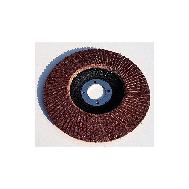 10 Standard Serrated Discs Diameter 125 mm x 22.23 mm