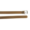 Glamexx24 Women's Genuine Leather Belt, 2 cm Wide, Denim Belt,