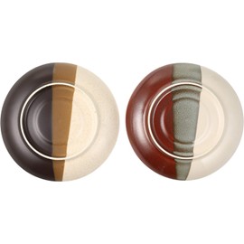 Ale-net Coffee Cup, Nuri, Red, Brown, Pair Coffee Cup & Saucer