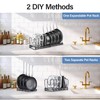ORDORA Pots and Pans Organizer under Cabinet with Pot Lid