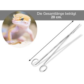 Professional Aquarium / Terrarium / Plant Shears Straight Design Stainless Steel 20.0 cm