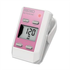 SEIKO DM51P Digital Metronome, Clip Type, Pearl Pink