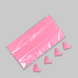 Paper Strips for Making Origami Hearts. Origami Lucky Heart Paper. 1 inch x 5.5 inch Strips makes 1 inch Wide 3D Hearts (Pink)