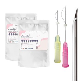 Newliky PCL Threads For Face Lift, Mono Threads Long-Lasting Skin Rejuvenation Wrinkle Removal Whole Body Lift Sharp Tips 30g38mm 20Pcs