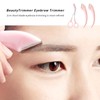 Pack of 3 Eyebrow Scissors with Comb, Eyebrow Scissors, Eyebrow