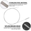 BOROLA Tube Cleaning Brush - Effective Nylon Drain Stainless Steel