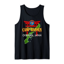 7th Communication Battalion Camp Hansen Okinawa Japan Tank Top