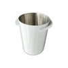 ljhnba 58mm Espressos Dosing Cup Glasses Polished Inside 304 Stainless