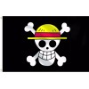 Bandera One Piece 1.5m X 90cm Luffy Piratas Roger Jolly