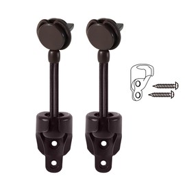 Replacement Parts Shade Tie Downs Bungee Kit for Coolaroo Sunshade Roller Outdoor Blinds(Brown 1 Set)