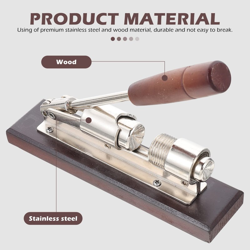 Nutcracker for Nuts Heavy Duty Nut Cracker Tool with Wooden