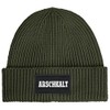 MoonWorks® Men's Beanie with Patch Knitted Hat with Saying "Arschkalt