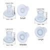 30 Pairs Women's High Heel Protectors Heel Replacement Small Medium