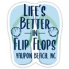 Yaupon Beach North Carolina Beach Souvenir Vinyl Decal Sticker 2