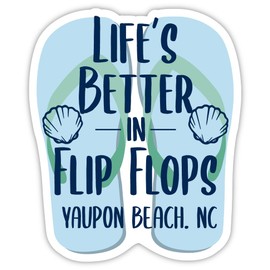 Yaupon Beach North Carolina Beach Souvenir Vinyl Decal Sticker 2 Inch