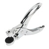 Hole Punch Plier Zinc Alloy Sliver Handheld Paper Puncher Tool