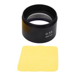 Microscope Objective Lens 0.5X High Transmittance Refractive Index Wide Viewing Clear Imaging Microscope Camera Lens