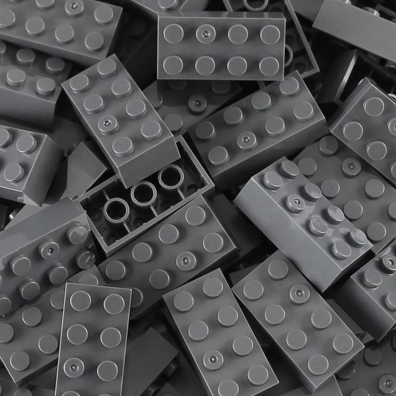 Feleph 2 x 4 Building Blocks, 320 Pieces, Classic Bricks