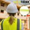 MELOTOUGH Coiled Lanyard,Hard Hat Lanyard with Clamp End,Hard Hat Tether,No