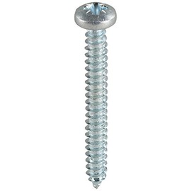TIMCO Self-Tapping Pan Head Silver Screws - 10 x 3/4