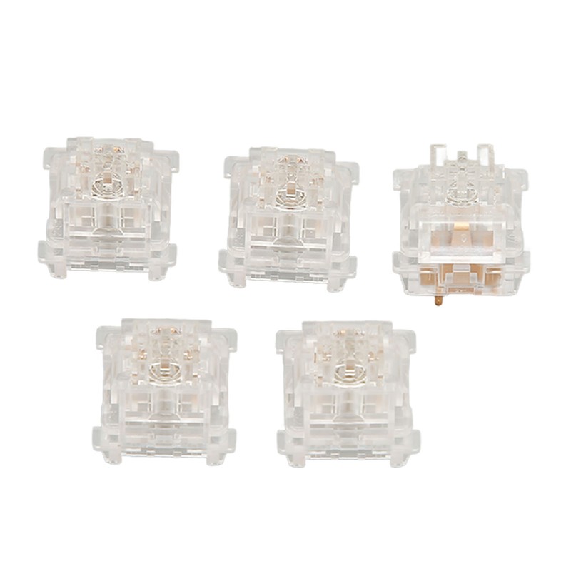 35 Pcs Mechanical Keyboard Switch Linear Dustproof Mute Long Service