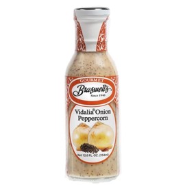 Braswell’s Vidalia Onion Peppercorn Dressing – Small-Batch, Renowned Specialty, Made in USA, Since 1946 (12oz)