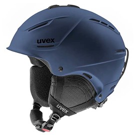 uvex Ski Snowboard Helmet Matte Color Dial Type Size Adjustment Made in Germany p1us 2.0 21.7 - 23.2 inches (55 - 59 cm)